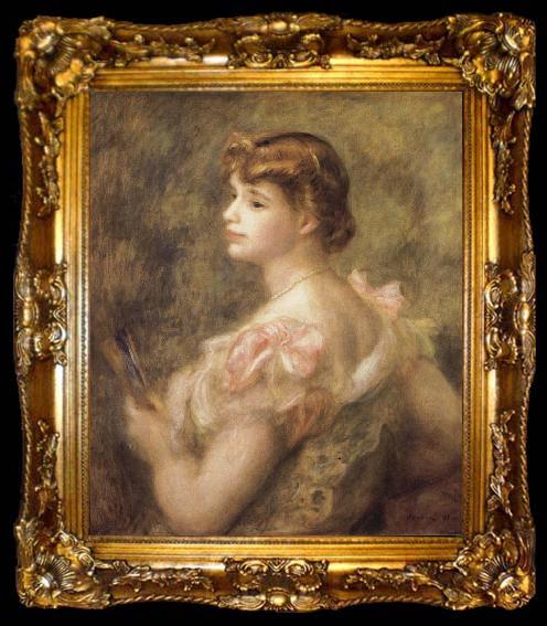 framed  Pierre Renoir Madame Charles Fray, ta009-2